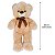 Urso de Pelúcia Grande Fizzy Toys Cor Cappuccino Nimbus - Imagem 7