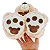 Urso de Pelúcia Grande Fizzy Toys Cor Cappuccino Nimbus - Imagem 4