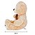 Urso de Pelúcia Grande Fizzy Toys Cor Cappuccino Nimbus - Imagem 5