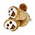 Urso de Pelúcia Grande Fizzy Toys Cor Chocolate Mokko - Imagem 4