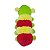 Centopeia de Pelúcia Verde Colorida Lumi Fizzy Toys Divertida, Macia e Ideal para Presentear - Imagem 7