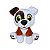 Cachorro de Pelúcia Sentado Fizzy Toys Branco/Marrom Jax - Imagem 1