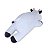 Vaca de Pelúcia Fizzy Toys Formato Almofada Plush Branco - Imagem 6