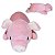 Porco de Pelúcia Fizzy Toys Formato Almofada Plush Rosa - Imagem 1