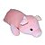 Porco de Pelúcia Fizzy Toys Formato Almofada Plush Rosa - Imagem 2