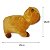 Capivara de Pelúcia Plush Fizzy Toys Marrom Capitu - Imagem 7