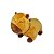 Capivara de Pelúcia Plush Fizzy Toys Marrom Capitu - Imagem 4