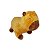 Capivara de Pelúcia Plush Fizzy Toys Marrom Capitu - Imagem 2