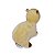 Capivara de Pelúcia Plush Fizzy Toys Bege Capilú - Imagem 6
