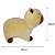 Capivara de Pelúcia Plush Fizzy Toys Bege Capilú - Imagem 7
