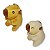 12 Capivaras de Pelúcia Com Chaveiro Fizzy Toys Teca e Capi - Imagem 5