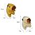 12 Capivaras de Pelúcia Com Chaveiro Fizzy Toys Teca e Capi - Imagem 7