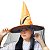 Chapéu de Bruxa Laranja PI4709 Pica Pau – Acessório para Fantasia de Halloween Infantil ou Adulto com Estilo Divertido - Imagem 6