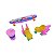 Boneca Fashion Praiana Íris PI4498 Pica Pau com Acessórios – Brinquedo Divertido para Crianças Brincarem com Estilo - Imagem 4