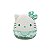 Bicho de Pelúcia Squishmallows SanRio Sunny Veludo 3878 Edição Especial Aniversário de 50 Anos Hello Kitty Verde - Imagem 1