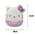 Bicho de Pelúcia Squishmallows Sunny 3877 Edição Especial Aniversário de 50 Anos Hello Kitty Lilás - Imagem 5