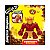 Boneco Elástico Goo Jit Zu Stretch Strikers Que Estica 3x o Tamanho e Volta ao Normal Blazagon - Imagem 5