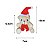 Ursinho Natalino Antialérgico com Cachecol e Gorro - Decoração Charmosa para o Natal - Imagem 4