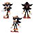 Boneco Shadow Sonic Prime Articulado Original - Presente Incrível para Fãs e Colecionadores - Imagem 2