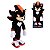 Pelúcia Shadow Sonic 3 - Produto Oficial Deluxe, Macio e Inspirado no Filme, Perfeito para Crianças e Fãs - Imagem 1