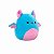 Squishmallows Sunny Original Pelúcia Macia, Fofa e Ideal para Abraçar e Colecionar Boyle - Imagem 2