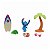 Boneco Stitch Surfe com Cenário Tropical e Acessórios – Leve a Magia de Lilo e Stitch para Casa - Imagem 3