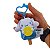 Chaveiro de Pelúcia Cinnamoroll Picolé Azul com Fatia de Limão e Textura Glitter, Ideal para Mochilas - Imagem 2