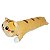 Almofada Comprida Gatinho de Pelúcia 75cm - Macia, Hipoalergênica e Ideal para Presentear Mandy - Imagem 2
