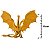 Boneco King Ghidorah Godzilla 15cm - Articulado com Peça de Dano de Batalha Removível - Imagem 3