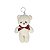 Kit 24 Chaveiros Ursinho de Pelúcia – Pequeno, Leve e Charmoso, Ideal para Estojos, Mochilas e Malas - Imagem 3
