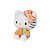 Hello Kitty Pelúcia Segurando Cenoura - Presente Perfeito para Fãs e Colecionadores da Personagem! - Imagem 3