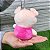 12 Pelúcias Porquinho Pequeno - Design Encantador, Macio e com Corrente Resistente para Diversos Usos Pinky - Imagem 4