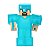 Boneco Estica Goo Jit Zu Minecraft Steve – Textura Squishy e peça escondida! - Imagem 2