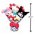Pelúcia Hello Kitty e Amigos Buquê 30cm Sanrio – My Melody, Kuromi, Presente Kawaii e Coleção - Imagem 2