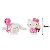 Kit 2 Figuras Hello Kitty & Cinnamoroll – Edição Romântica, Presente Perfeito para Fãs Sanrio - Imagem 4
