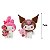 Kit 2 Figuras My Melody & Kuromi – Edição Romântica, Presente Perfeito para Fãs Sanrio - Imagem 4