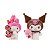 Kit 2 Figuras My Melody & Kuromi – Edição Romântica, Presente Perfeito para Fãs Sanrio - Imagem 2