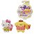 Kit 2 Figuras Hello Kitty & Pompompurin – Perfeito para Fãs da Sanrio e Amantes de Fofura - Imagem 1