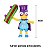 Boneco Articulado Bartman The Simpsons Licenciado - Sunny 9cm - Imagem 4