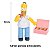 Boneco Articulado Homer The Simpsons Licenciado - Sunny 12cm - Imagem 4