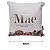 Almofada Veludo 40x40 Zona Criativa Mãe Garden | Presente Especial com Estampa Floral, Toque Macio e Design Afetivo para o Dia das Mães - Imagem 2
