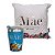 Kit Mãe Presente - Copo Térmico com Tampa 300ml + Almofada Estampa Floral Zona Criativa - Imagem 1