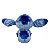 Bicho de Pelúcia Stitch Azul Disney – Licenciado, Super Fofo e Ideal para Abraçar e Decorar Fun - Imagem 4