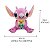 Angel de Pelúcia Rosa com Scrump – Pelúcia Original Disney Fun, Perfeita para Presentear ou Colecionar - Imagem 5