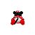 Mini Pelúcia Clipon Minnie Mouse 13cm – Versão Fofa e Oficial da Disney com Gancho - Imagem 3