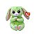 Coelho de Pelúcia Ty Fern Verde 15cm Original – Fofo, Colorido e Ideal para Presentear - Imagem 1