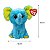 Trunkles Ty – Elefante Azul com Detalhes Vibrantes, Original com Selo de Segurança - Imagem 5