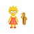 The Simpsons Boneco Lisa Simpson com Saxofone Original e Articulado Sunny - Imagem 2