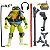 Boneco Donatello Mix’n Match Tartarugas Ninja Articulado com Peças para Troca - Imagem 6