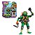 Figura Michelangelo Tartarugas Ninja com Acessórios para Montar e Combinar - Imagem 1
